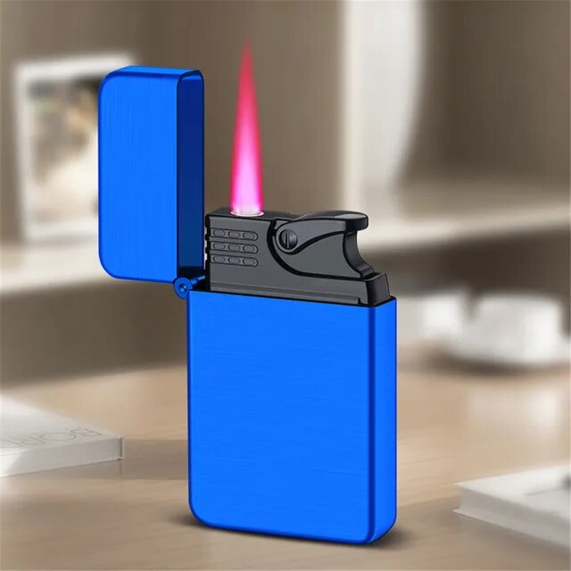 Briquet Tempête bleu Flamme Rouge